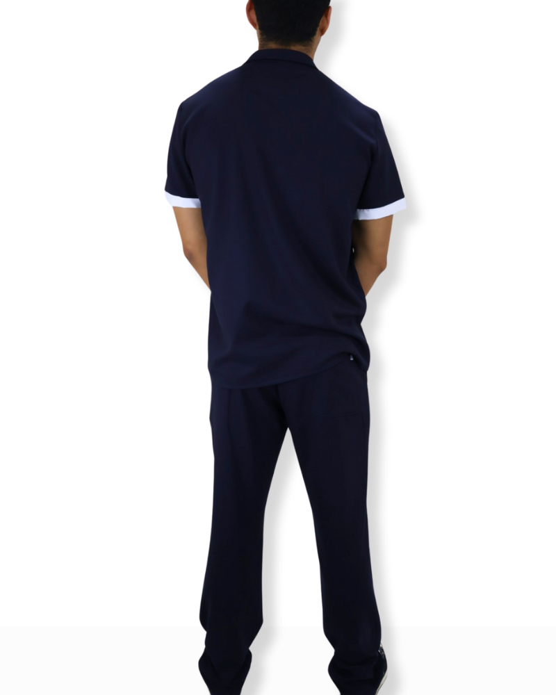 Conjunto Chaquetín de Limpieza Spandex para Hombre