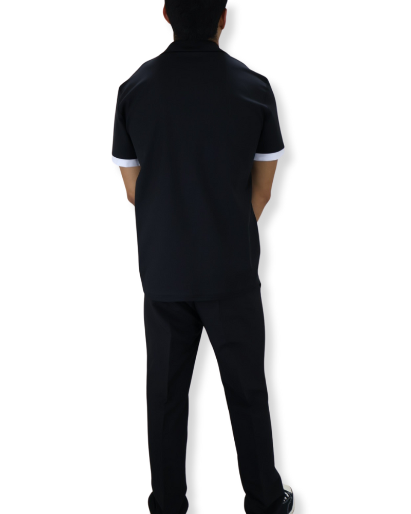 Conjunto Chaquetín de Limpieza Spandex para Hombre
