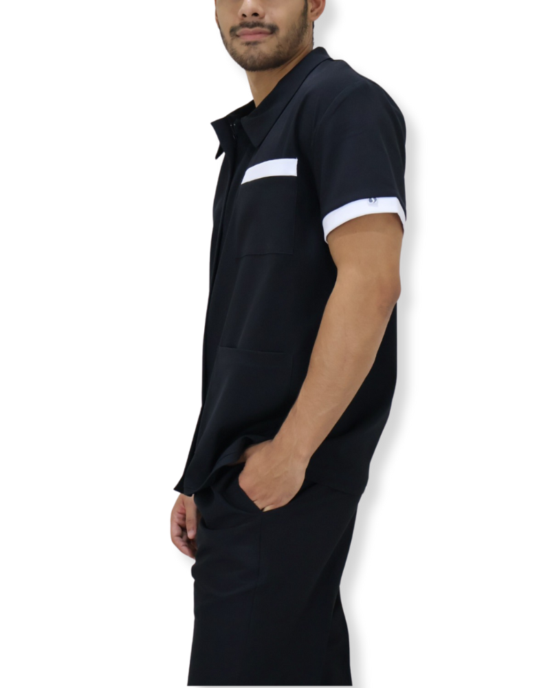 Conjunto Chaquetín de Limpieza Spandex para Hombre
