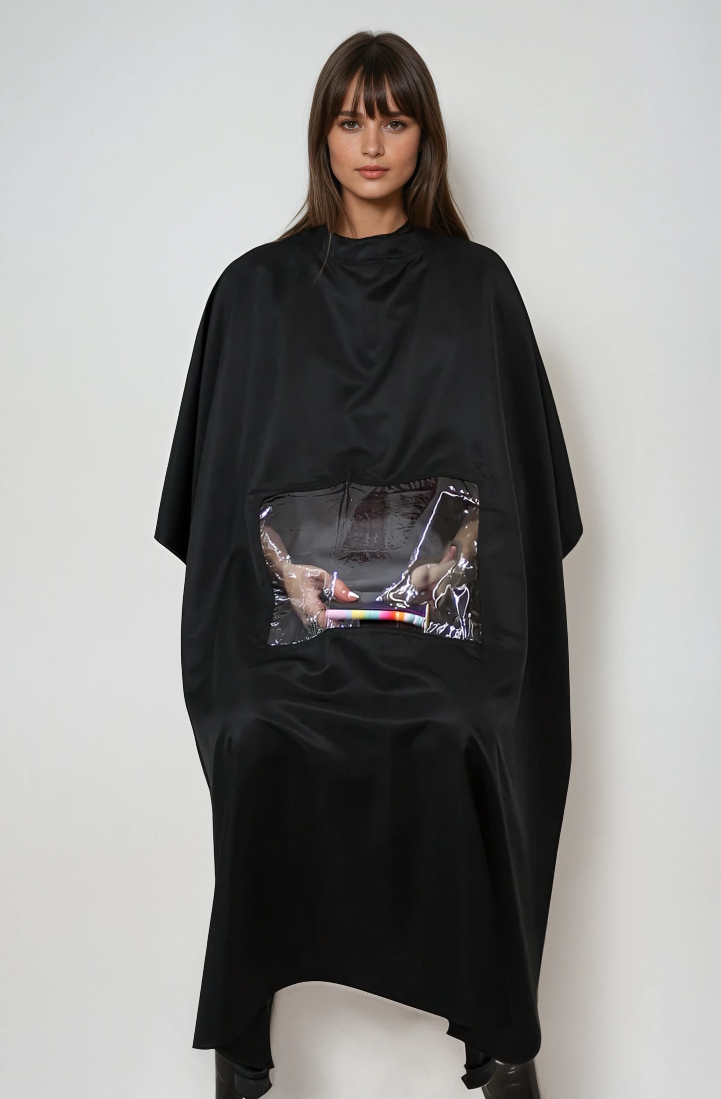 Capa con Ventana para Salón de Belleza