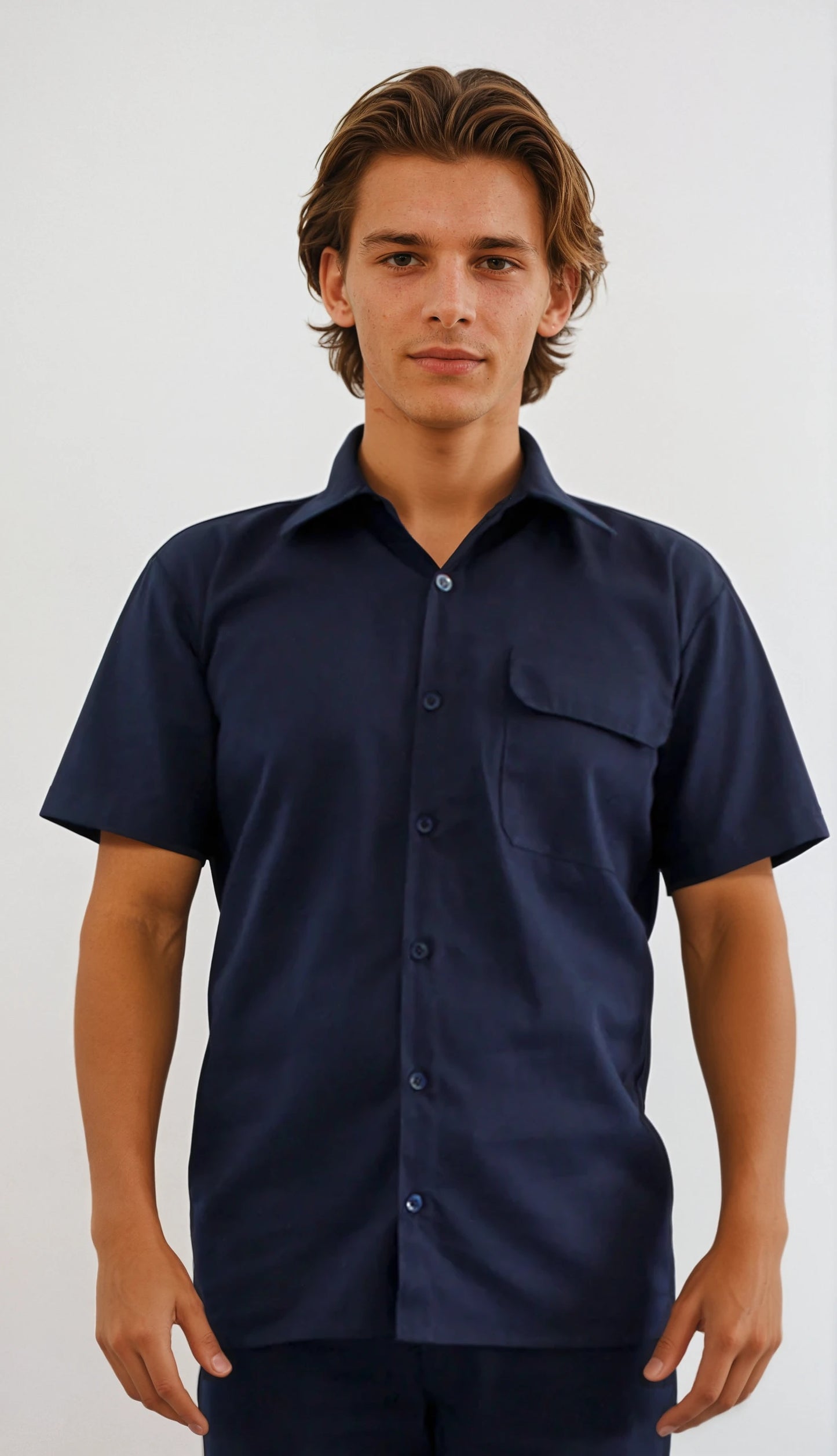 Camisa Azul para Caballero