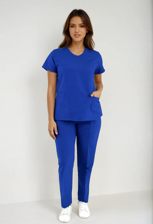 Uniforme Quirúrgico Antifluido y Anticloro para Mujer