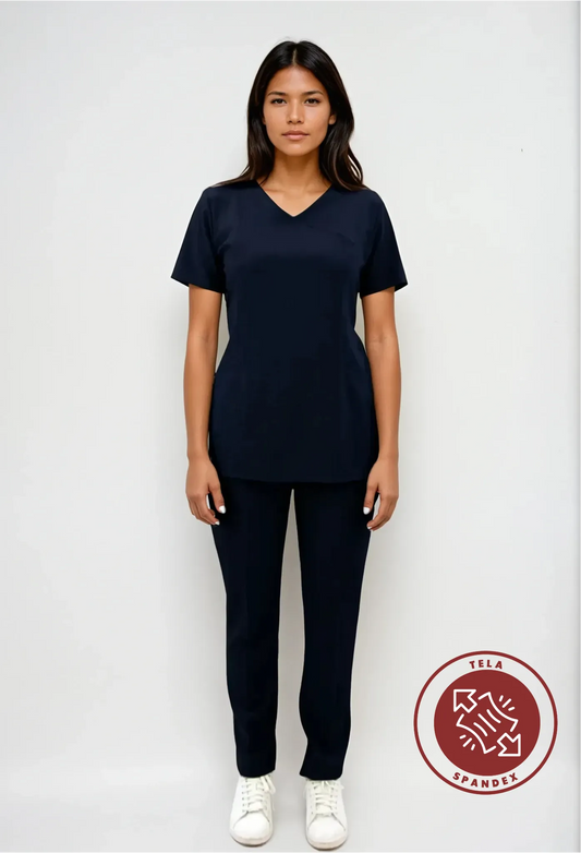 Uniforme Spandex Azul Marino