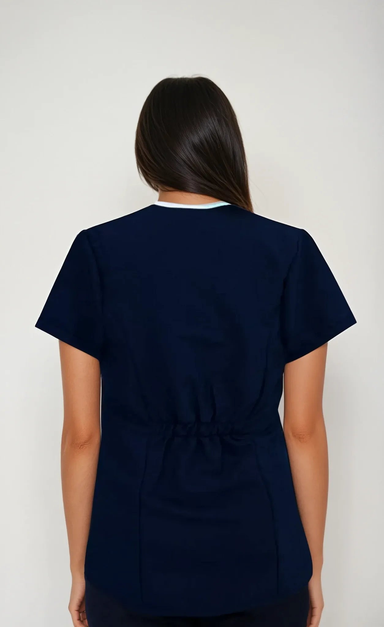Uniforme Antifluido y Anticloro para Servicio de Limpieza Azul Marino