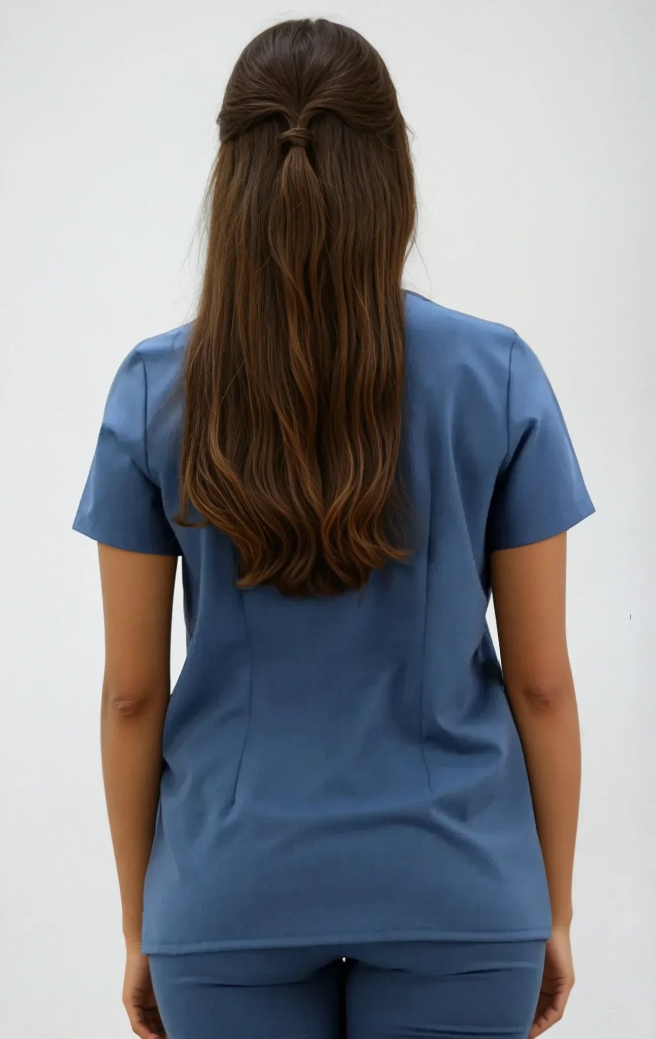 Uniforme Spandex azul petroleo