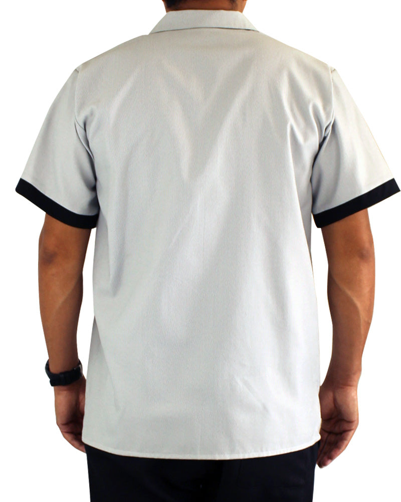 Chaquetín de Rayas para Limpieza de Hombre