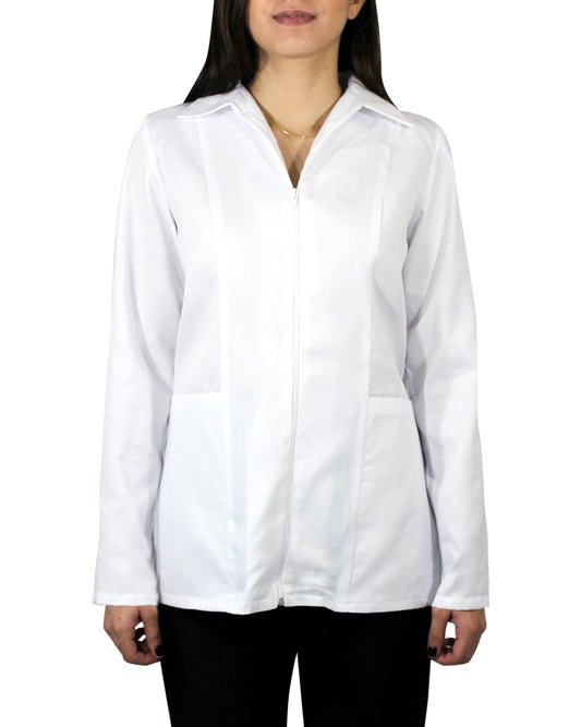 Bata Quirúrgica de Manga Larga Antifluido para Mujer