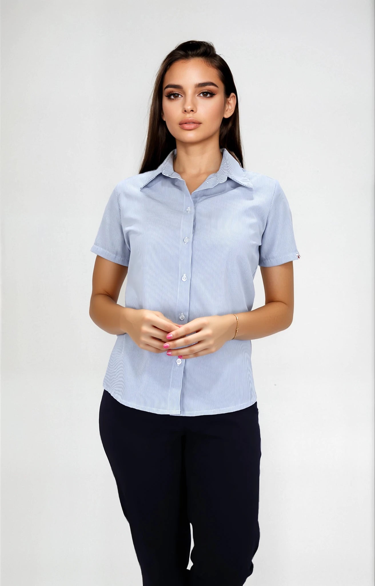 Camisa de Manga Corta para Mujer