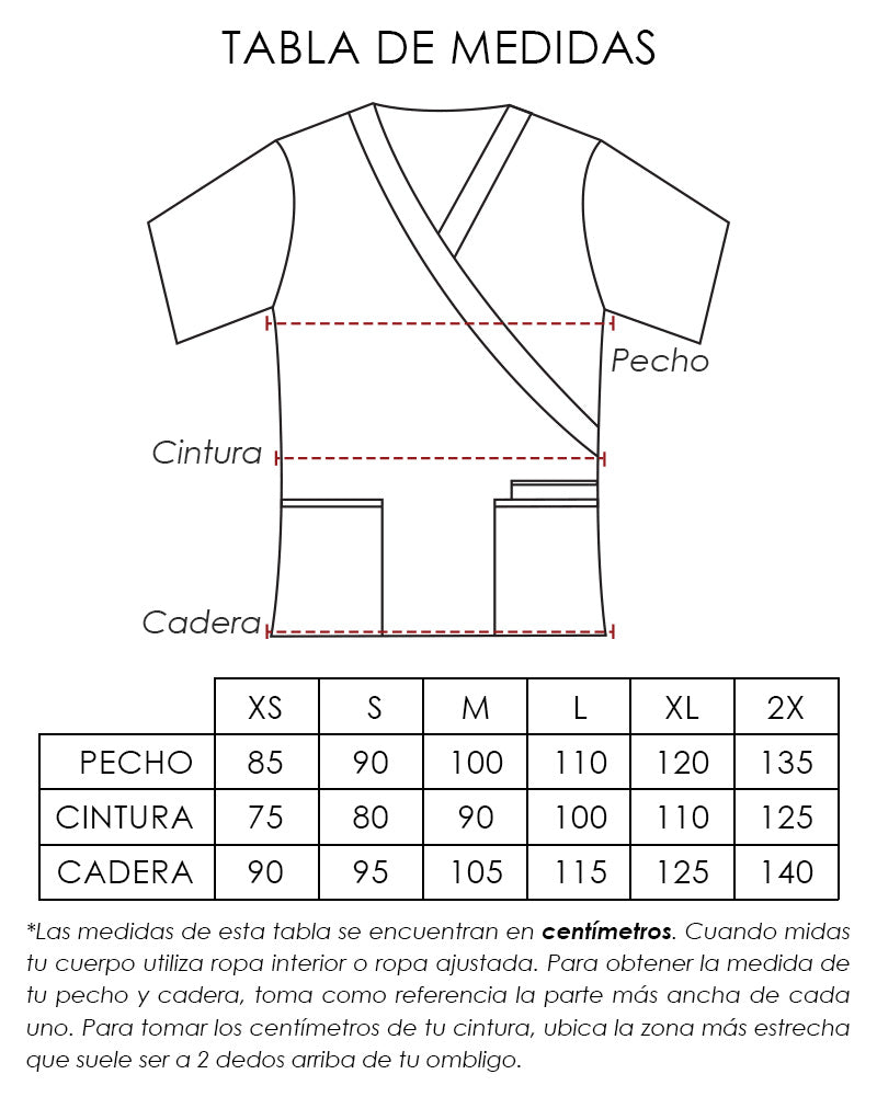 Uniforme Antifluido y Anticloro Azul Marino