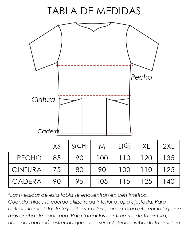 Uniforme Spandex Azul Marino para Mujer