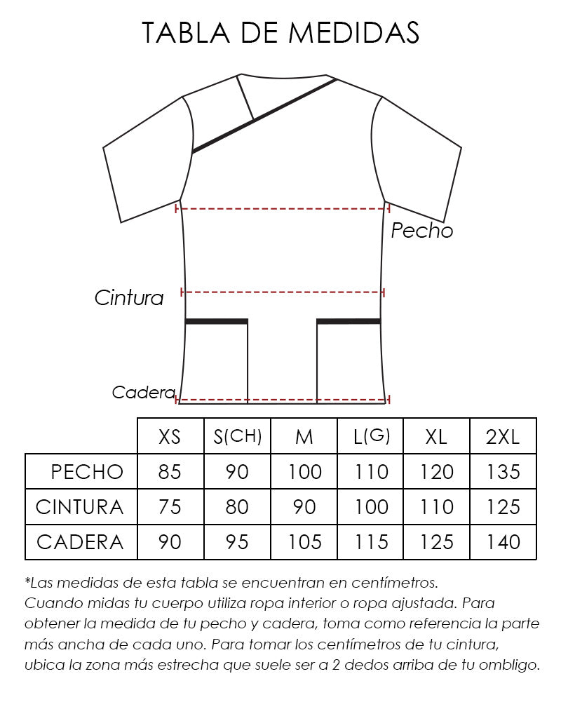 Uniforme Spandex con bies azul