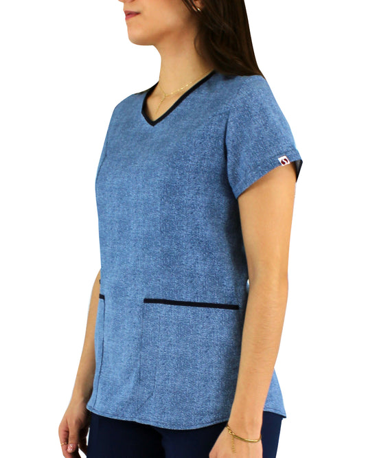 Filipina Quirúrgica Antifluido con Libertad de Movimiento para Mujer