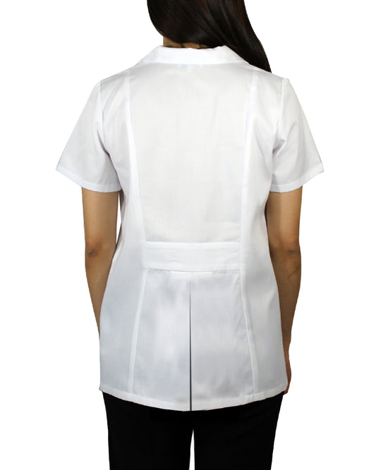 Bata de Manga Corta para Mujer