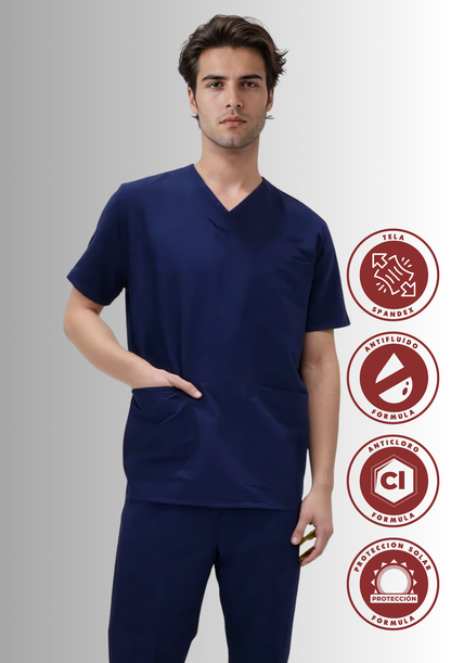 Filipina Anti fluido, Cloro resistente, Spandex y Protección Solar para Hombre