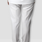Pantalón Spandex blanco con bolsas traseras para Dama