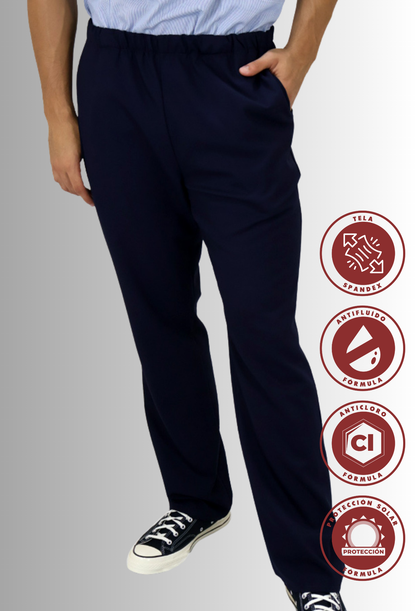 Pantalón Spandex, Anti Cloro, Anti Fluido y Protección Solar para Hombre