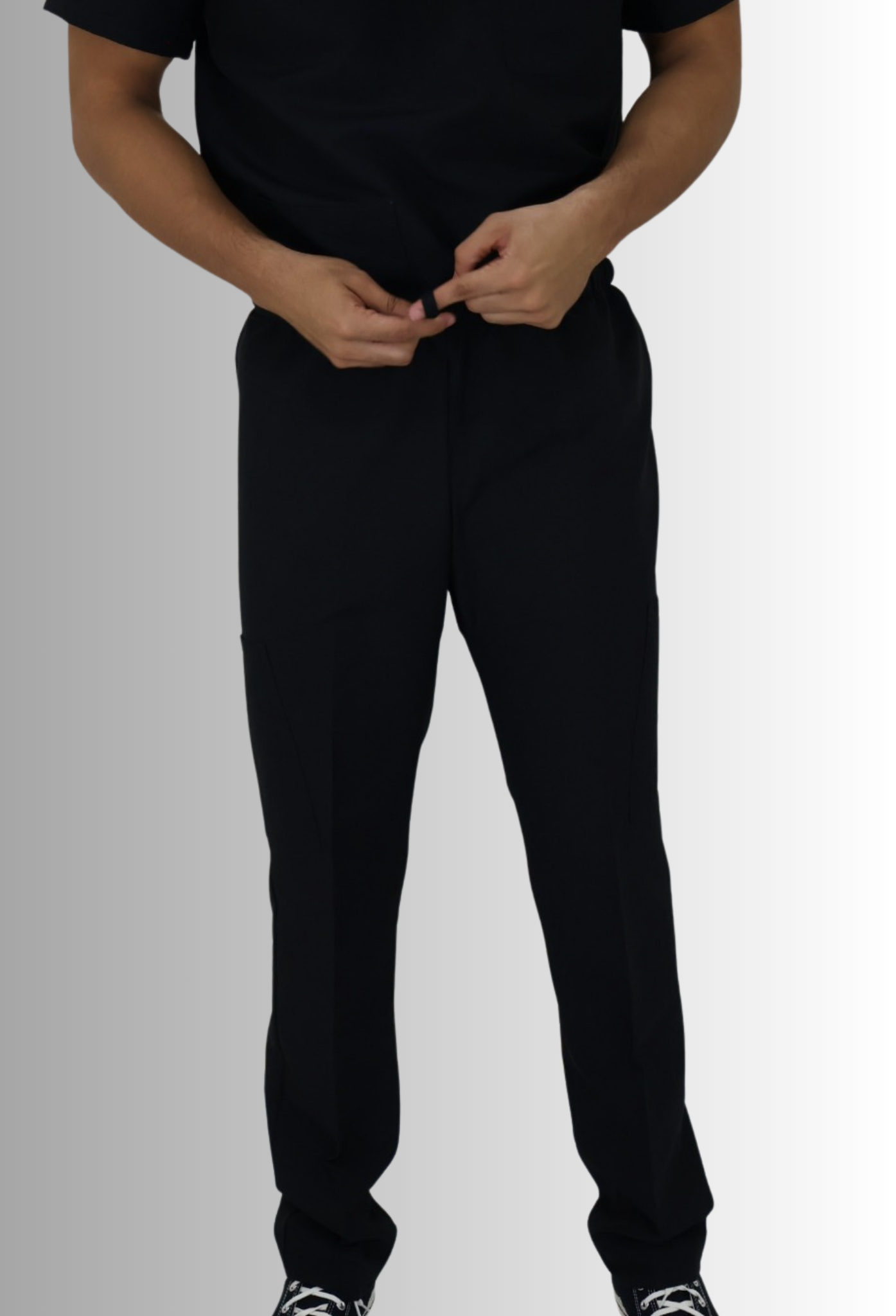 Pantalón Cargo Azul Spandex, Anti Fluido, Anti Cloro y Protección Solar para Hombre