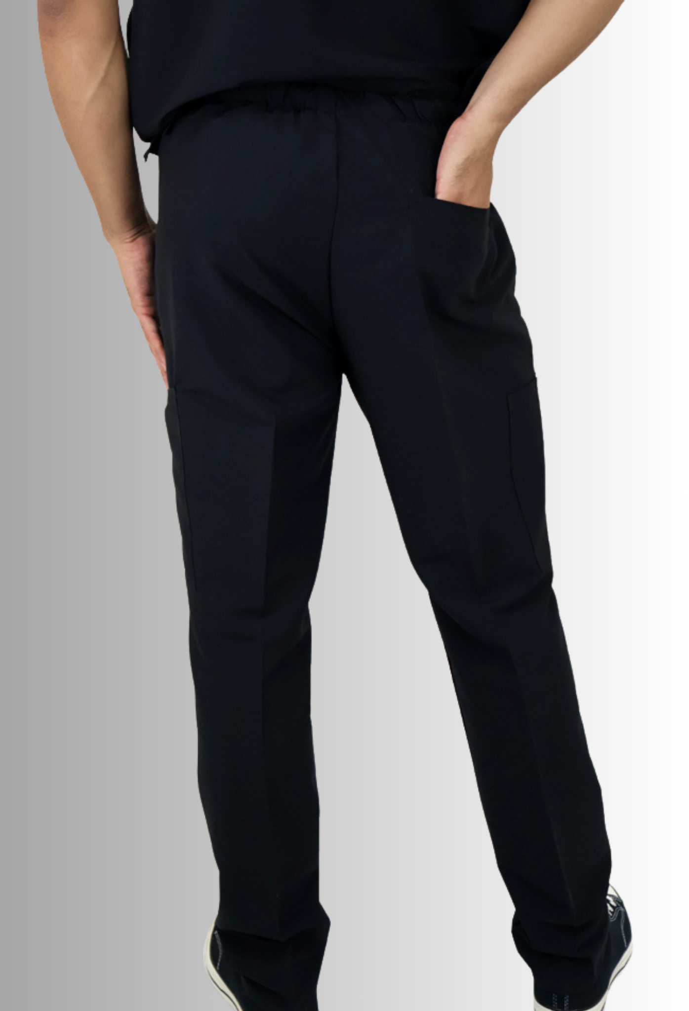Pantalón Cargo Azul Spandex, Anti Fluido, Anti Cloro y Protección Solar para Hombre