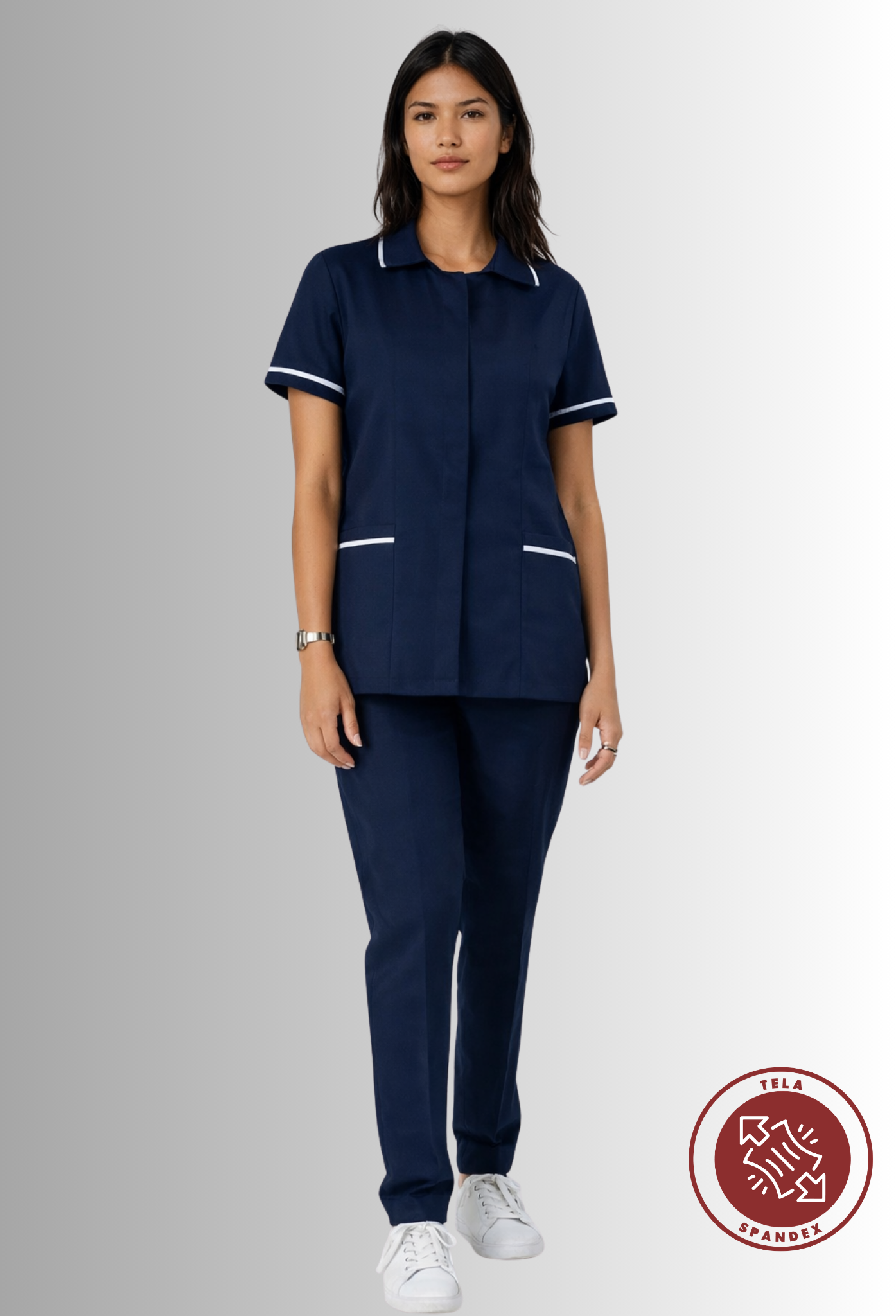 Uniforme para Limpieza de Chaquetín Spandex para Mujer | SOZU