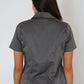 Camisa de Botones Manga Corta para Mujer