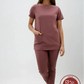 Uniforme Spandex rosa palo
