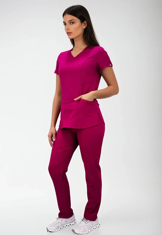 Uniforme Spandex fucsia