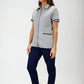 Uniforme para Servicio de Limpieza Antifluido Gris Mujer