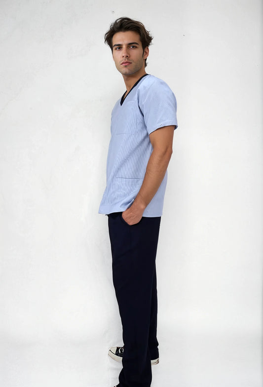 Conjunto Líneas Azules para Hombre