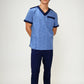 Conjunto Azul Antifluido con Libertad de Movimiento para Hombre