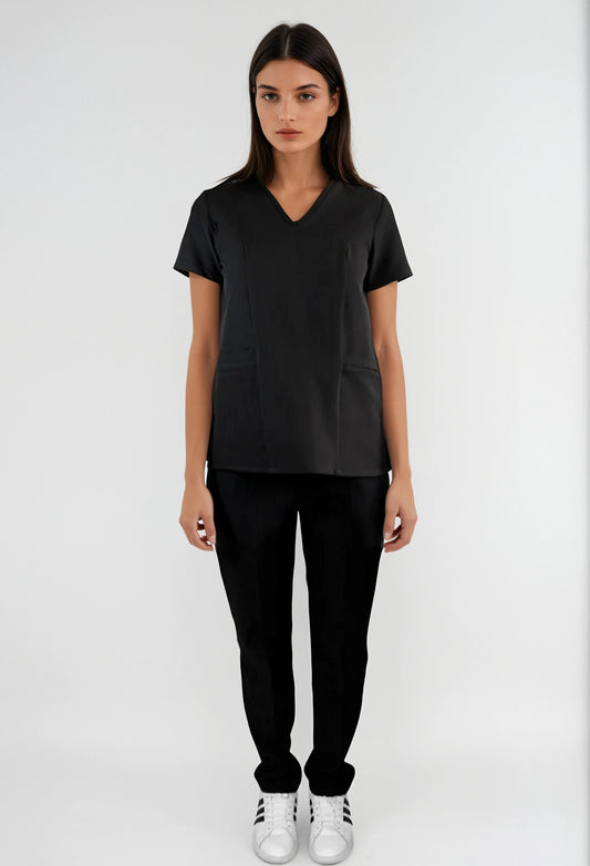 Conjunto de filipina con spandex para Estilista