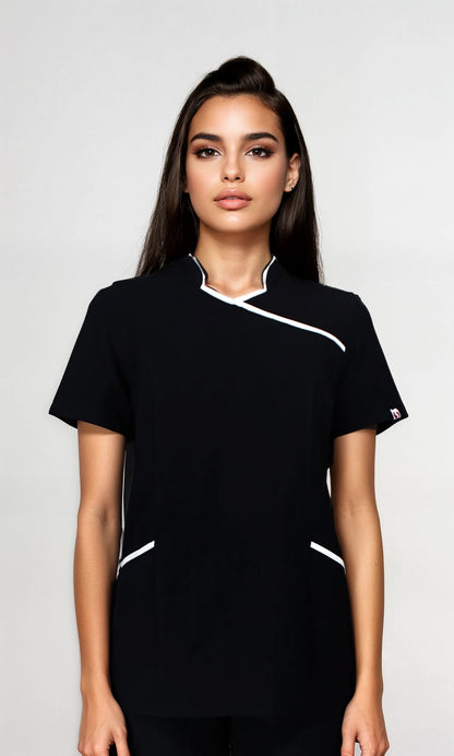 Filipina para Mujer Cuello Mao con Spandex | SOZU