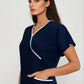 Uniforme Antifluido y Anticloro para Servicio de Limpieza Azul Marino
