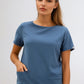 Uniforme Spandex Azul Petróleo para Mujer