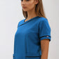 Uniforme Spandex con bies azul
