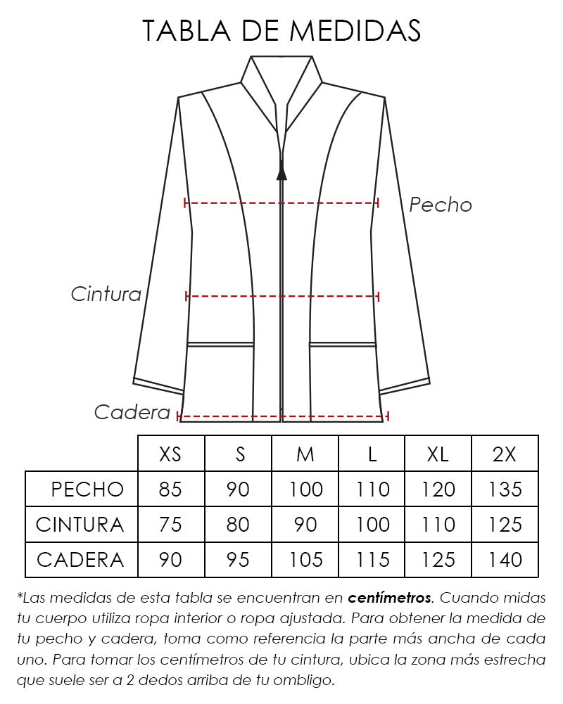 Bata antifluÍdo para Dama