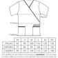Uniforme para servicio de limpieza lineas negras